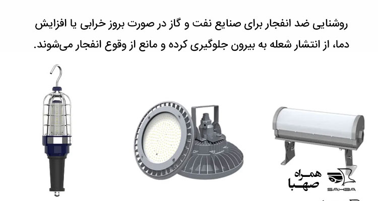 کاربرد روشنایی ضد انفجار