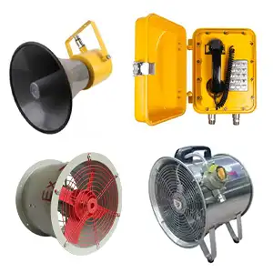 دسته بندی تلفن و فن ضد انفجار